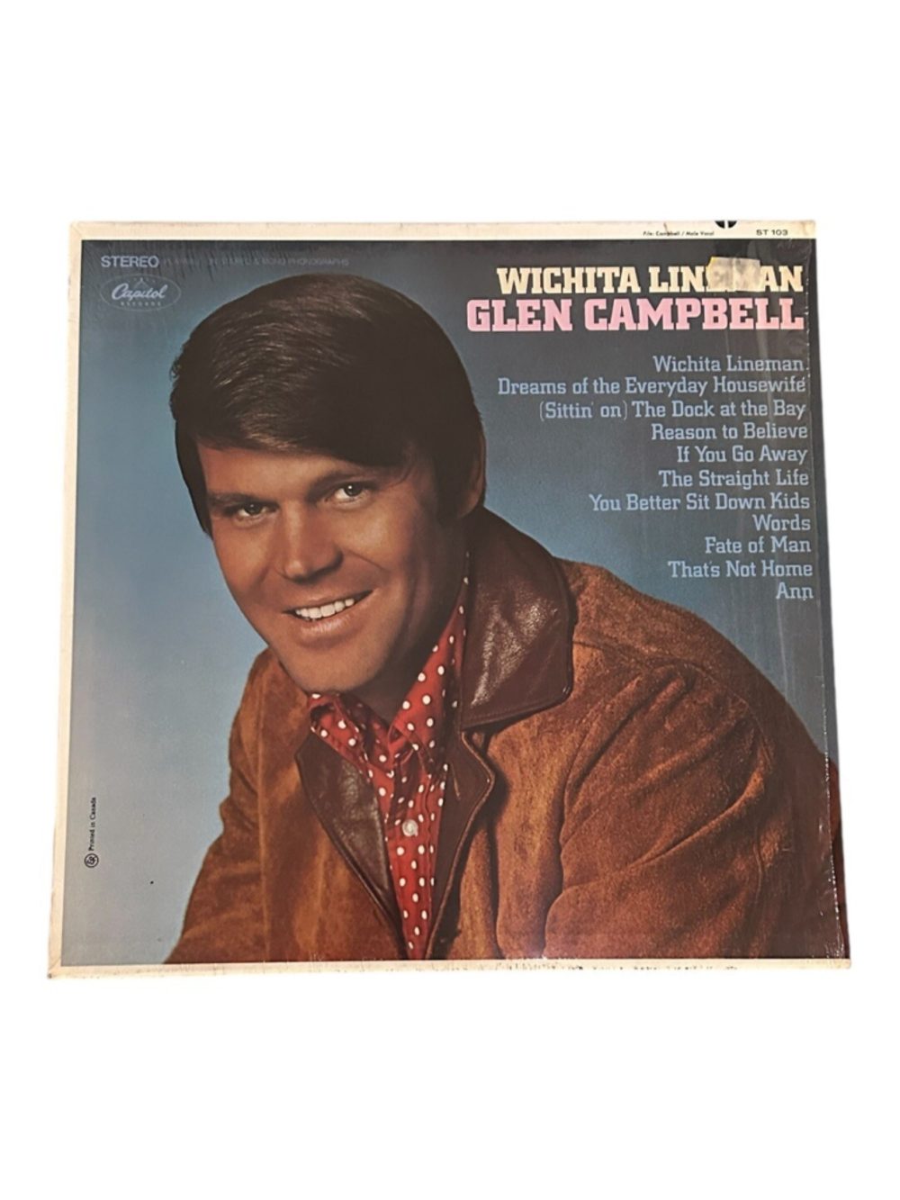 Glen Campbell Wichita Lineman Vinyl